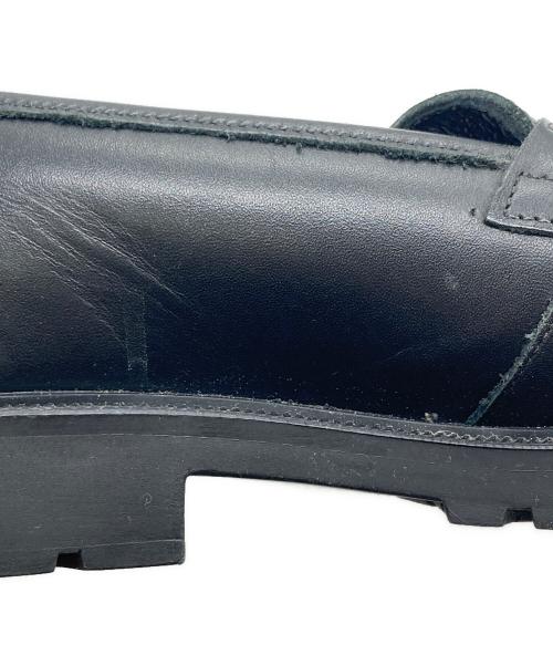 KLEMAN（クレマン）KLEMAN (クレマン) コインローファー ブラック サイズ:SIZE 37の古着・服飾アイテム