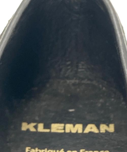 KLEMAN（クレマン）KLEMAN (クレマン) コインローファー ブラック サイズ:SIZE 37の古着・服飾アイテム
