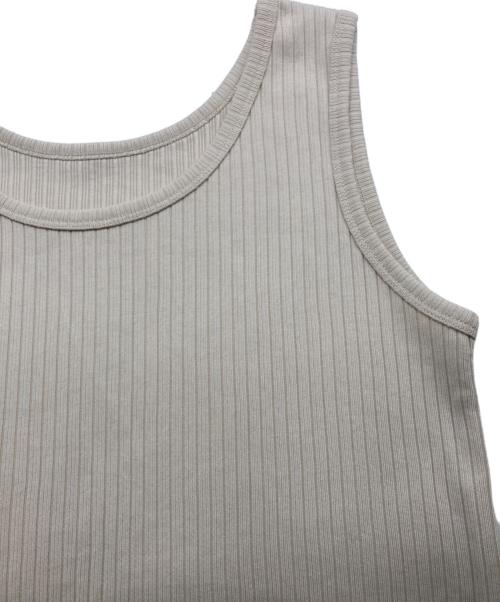 RIVE DROITE（リヴドロワ）RIVE DROITE (リヴドロワ) 2WAYリブタンクワンピース ベージュ サイズ:SIZE Fの古着・服飾アイテム