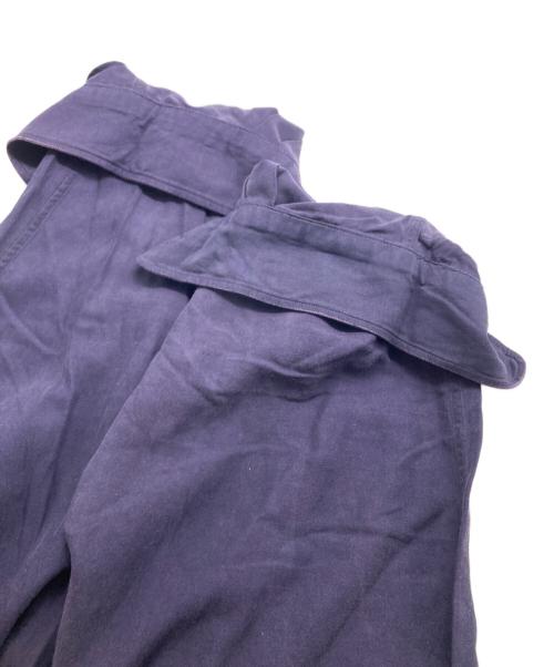 POLO RALPH LAUREN（ポロ・ラルフローレン）POLO RALPH LAUREN (ポロ・ラルフローレン) BENFORD  シルクコットンシャツ ネイビー サイズ:XXLの古着・服飾アイテム