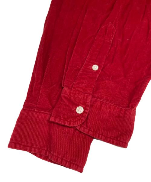 RALPH LAUREN（ラルフローレン）RALPH LAUREN (ラルフローレン) ボタンダウンコーデュロイシャツ レッド サイズ:XLの古着・服飾アイテム