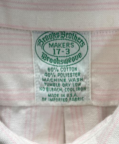 BROOKS BROTHERS（ブルックスブラザーズ）BROOKS BROTHERS (ブルックスブラザーズ) MAKERS コットンストライプシャツ ピンク サイズ:17-3の古着・服飾アイテム