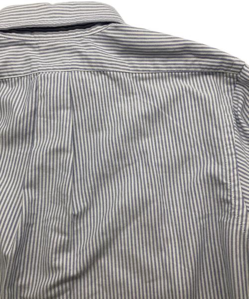 BROOKS BROTHERS（ブルックスブラザーズ）BROOKS BROTHERS (ブルックスブラザーズ) スーピマコットン ボタンダウンストライプシャツ ブルー×ホワイト サイズ:14 1/2 -33の古着・服飾アイテム