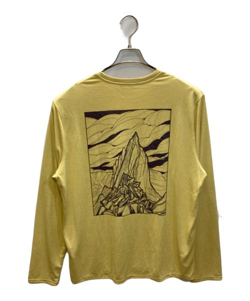 Patagonia（パタゴニア）Patagonia (パタゴニア) ロングスリーブ・キャプリーン・クール・デイリー・シャツ イエロー サイズ:Lの古着・服飾アイテム