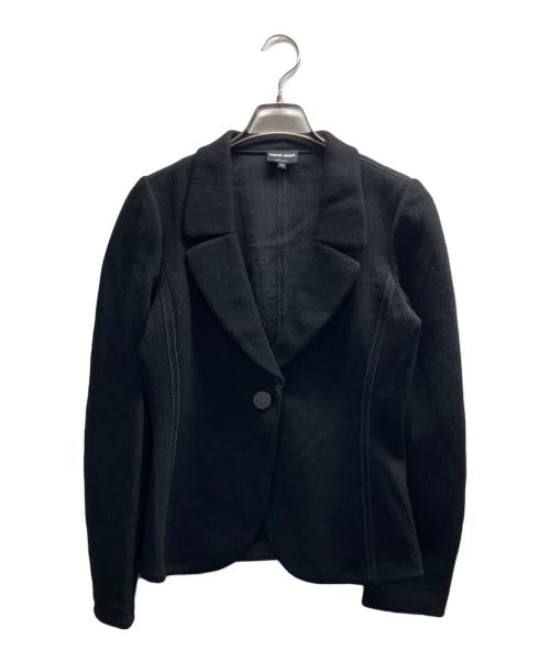 GIORGIO ARMANI（ジョルジオアルマーニ）GIORGIO ARMANI (ジョルジオアルマーニ) 1Bジャケット ブラック サイズ:42の古着・服飾アイテム