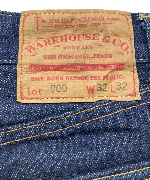 WAREHOUSE（ウエアハウス）WAREHOUSE (ウエアハウス) Lot 900 セルビッジデニムパンツ インディゴ サイズ:W32 L32の古着・服飾アイテム