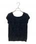 DRIES VAN NOTEN (ドリスヴァンノッテン) ノースリーブニット ブラック サイズ:S：5000円