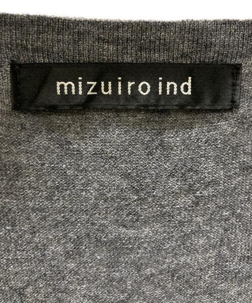 mizuiro-ind（ミズイロインド）mizuiro-ind (ミズイロインド) HG Stand Collar OP グレー サイズ:下記参照の古着・服飾アイテム
