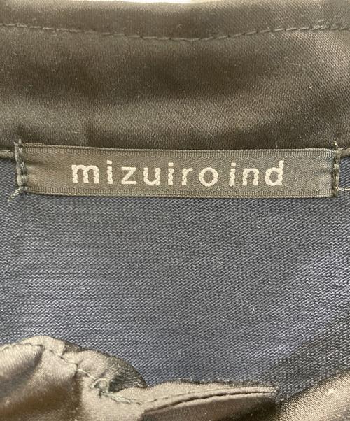 mizuiro-ind（ミズイロインド）mizuiro-ind (ミズイロインド) ポロシャツワンピース ネイビー サイズ:下記参照の古着・服飾アイテム