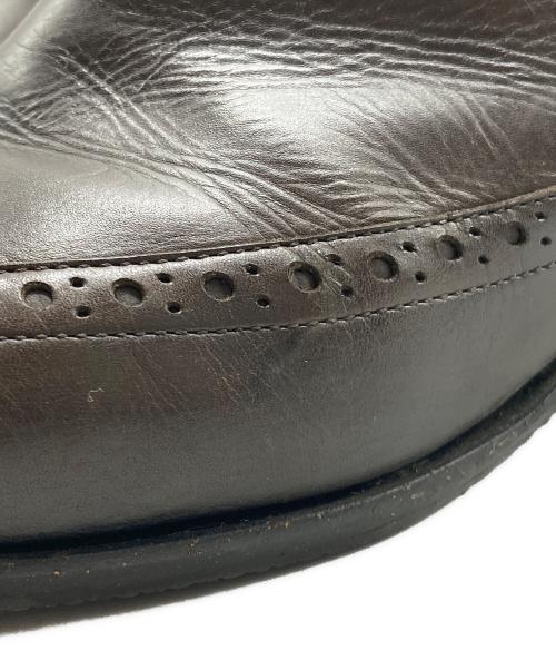 DRIES VAN NOTEN（ドリスヴァンノッテン）DRIES VAN NOTEN (ドリスヴァンノッテン) サイドジップウィングチップブーツ ブラウン サイズ:SIZE 36の古着・服飾アイテム