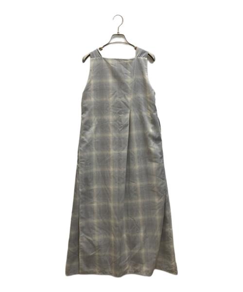 emmi（エミ）emmi (エミ) オンブレーチェックワンピース グレー サイズ:SIZE 0の古着・服飾アイテム