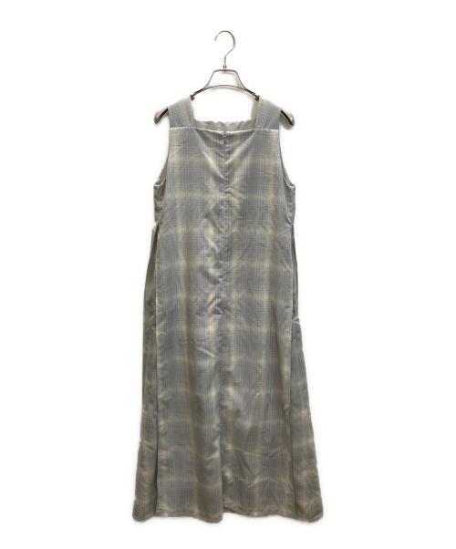 emmi（エミ）emmi (エミ) オンブレーチェックワンピース グレー サイズ:SIZE 0の古着・服飾アイテム