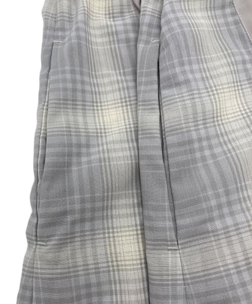 emmi（エミ）emmi (エミ) オンブレーチェックワンピース グレー サイズ:SIZE 0の古着・服飾アイテム