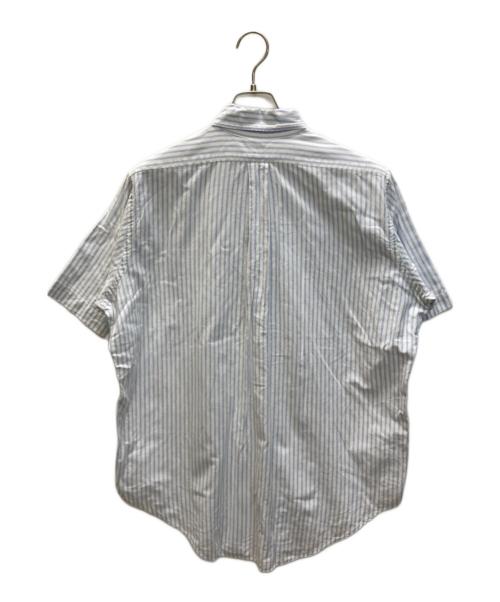 BROOKS BROTHERS（ブルックスブラザーズ）BROOKS BROTHERS (ブルックスブラザーズ) Makers ボタンダウンストライプシャツ ブルー サイズ:SIZE 16の古着・服飾アイテム