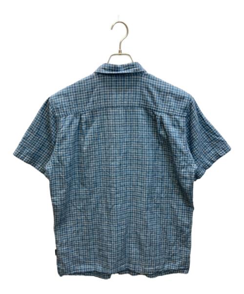 Patagonia（パタゴニア）Patagonia (パタゴニア) BACK STEP SHIRT ブルー サイズ:SIZE Mの古着・服飾アイテム