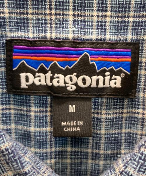 Patagonia（パタゴニア）Patagonia (パタゴニア) BACK STEP SHIRT ブルー サイズ:SIZE Mの古着・服飾アイテム