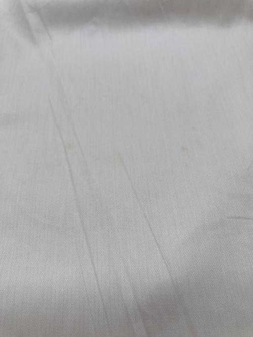 POLO RALPH LAUREN（ポロ・ラルフローレン）POLO RALPH LAUREN (ポロ・ラルフローレン) ヘリンボーンコットンシャツ ホワイト サイズ:39-82の古着・服飾アイテム