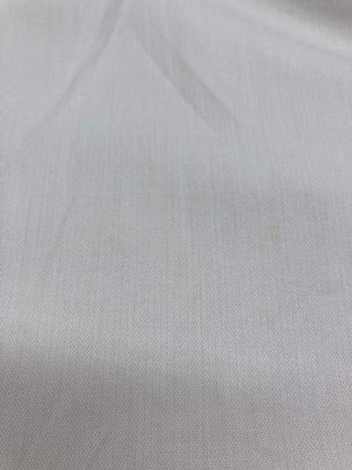 POLO RALPH LAUREN（ポロ・ラルフローレン）POLO RALPH LAUREN (ポロ・ラルフローレン) ヘリンボーンコットンシャツ ホワイト サイズ:39-82の古着・服飾アイテム