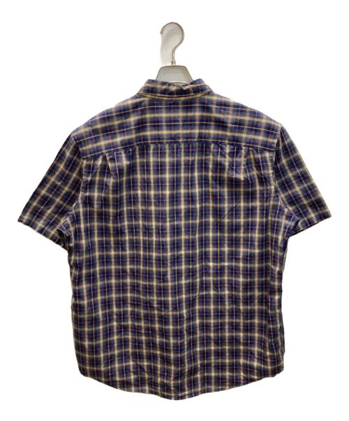 big mac（ビッグマック）big mac (ビッグマック) 半袖チェックシャツ ネイビー サイズ:XLの古着・服飾アイテム