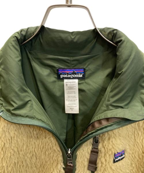 Patagonia（パタゴニア）Patagonia (パタゴニア) クラシック レトロX カーディガン ベージュ×グリーン サイズ:Mの古着・服飾アイテム