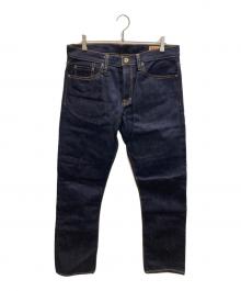BUSHIDO DENIM（ブシドーデニム）の古着「セルビッチデニムパンツ」｜インディゴ