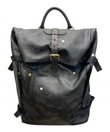 Gentil Bandit（ジャンティバンティ）の古着「カモフラージュ バックパック」｜ブラック
