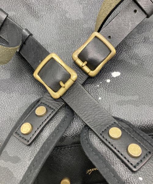 Gentil Bandit（ジャンティバンティ）GENTIL BANDIT (ジャンティバンティ) カモフラージュ バックパック ブラック サイズ:下記参照の古着・服飾アイテム