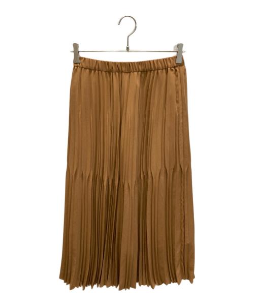 SOEJU（ソージュ）SOEJU (ソージュ) プリーツスカート ブラウン サイズ:記載無しの古着・服飾アイテム