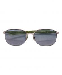 SELIMA OPTIQUE（セリマオプティーク）の古着「リムレスサングラス」｜ピンク