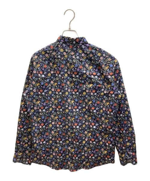 PAUL SMITH（ポールスミス）Paul Smith (ポールスミス) LIBERTY フローラルプリントシャツ パープル サイズ:SIZE Lの古着・服飾アイテム