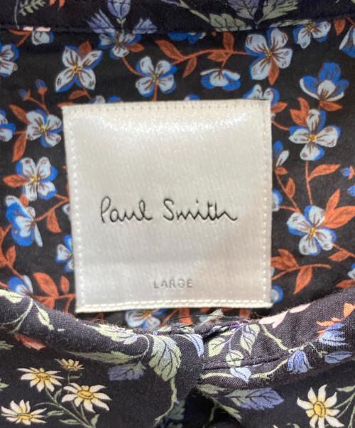 PAUL SMITH（ポールスミス）Paul Smith (ポールスミス) LIBERTY フローラルプリントシャツ パープル サイズ:SIZE Lの古着・服飾アイテム