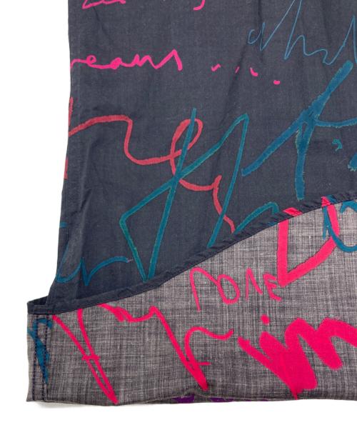 PAUL SMITH（ポールスミス）Paul Smith (ポールスミス) メッセージプリントシャツ ブラック サイズ:SIZE Lの古着・服飾アイテム