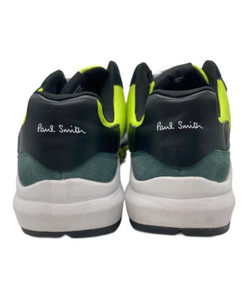 PAUL SMITH（ポールスミス）Paul Smith (ポールスミス) GASPAR メッシュスニーカー グリーン サイズ:SIZE UK 8の古着・服飾アイテム