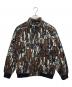 stussy（ステューシー）の古着「Tree Bark Fleece JKT」｜ブラウン×グレー