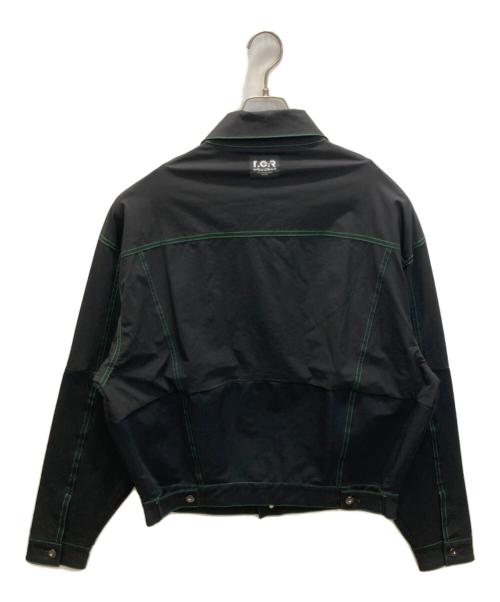 T.C.R BY TOUCHER（ティー.シー.アール バイ トゥシェ）T.C.R BY TOUCHER (ティー.シー.アール バイ トゥシェ) T.C.R EQUIPMENT TRUCKER JACKET V2 ブラック サイズ:SIZE 2の古着・服飾アイテム