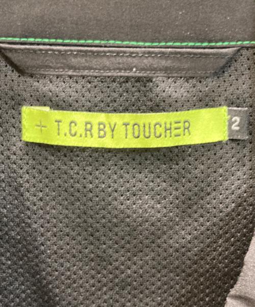 T.C.R BY TOUCHER（ティー.シー.アール バイ トゥシェ）T.C.R BY TOUCHER (ティー.シー.アール バイ トゥシェ) T.C.R EQUIPMENT TRUCKER JACKET V2 ブラック サイズ:SIZE 2の古着・服飾アイテム