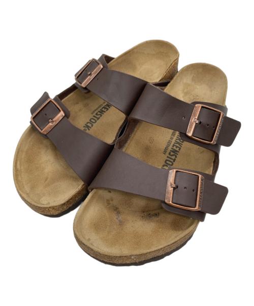 BIRKENSTOCK（ビルケンシュトック）BIRKENSTOCK (ビルケンシュトック) Arizona アリゾナ サンダル ブラウン サイズ:27の古着・服飾アイテム