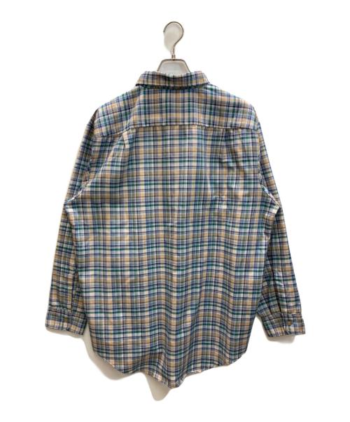big mac（ビッグマック）big mac (ビッグマック) 80s チェックシャツ ブルー×グリーン サイズ:表記無しの古着・服飾アイテム