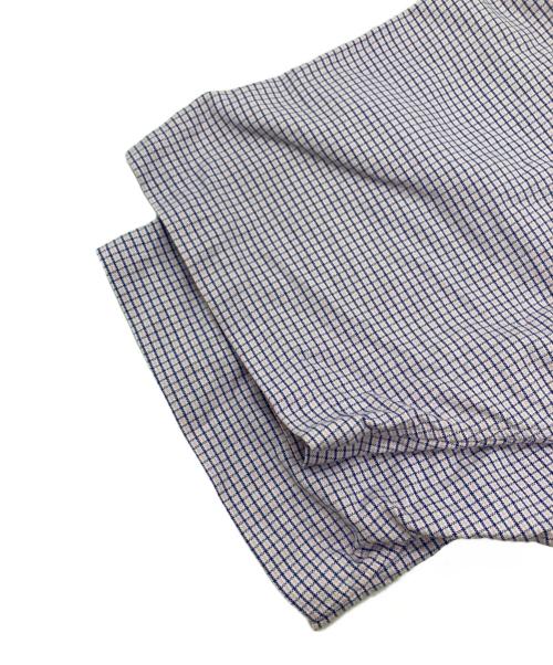 POLO RALPH LAUREN（ポロ・ラルフローレン）POLO RALPH LAUREN (ポロ・ラルフローレン) 半袖BDチェックシャツ ピンク×パープル サイズ:Lの古着・服飾アイテム