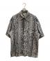 KAHALA（カハラ）の古着「シルクシャツ」｜グレー×ブラック