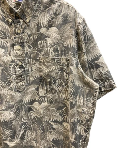reyn spooner（レイン スプナー）reyn spooner (レイン スプナー) プルオーバー アロハシャツ グレー サイズ:XXLの古着・服飾アイテム