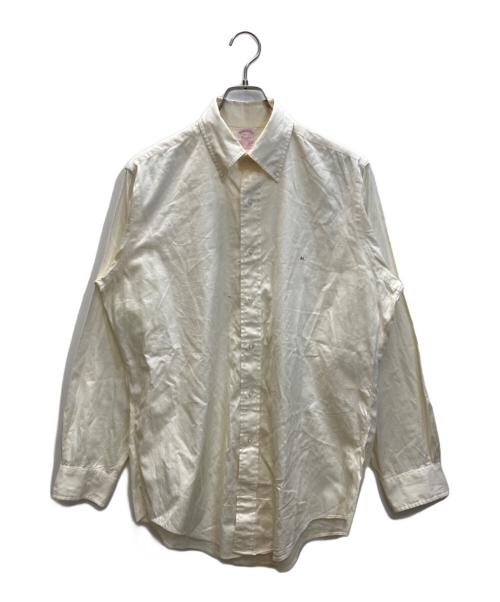BROOKS BROTHERS（ブルックスブラザーズ）BROOKS BROTHERS (ブルックスブラザーズ) makers ボタンダウンシャツ ベージュ サイズ:15 1/2-3の古着・服飾アイテム