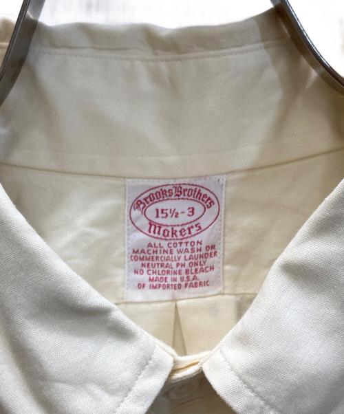 BROOKS BROTHERS（ブルックスブラザーズ）BROOKS BROTHERS (ブルックスブラザーズ) makers ボタンダウンシャツ ベージュ サイズ:15 1/2-3の古着・服飾アイテム