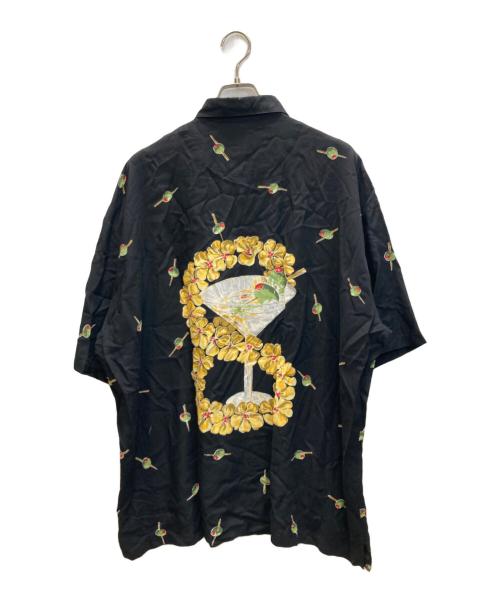KAHALA（カハラ）KAHALA (カハラ) レーヨンシャツ ブラック サイズ:XLの古着・服飾アイテム