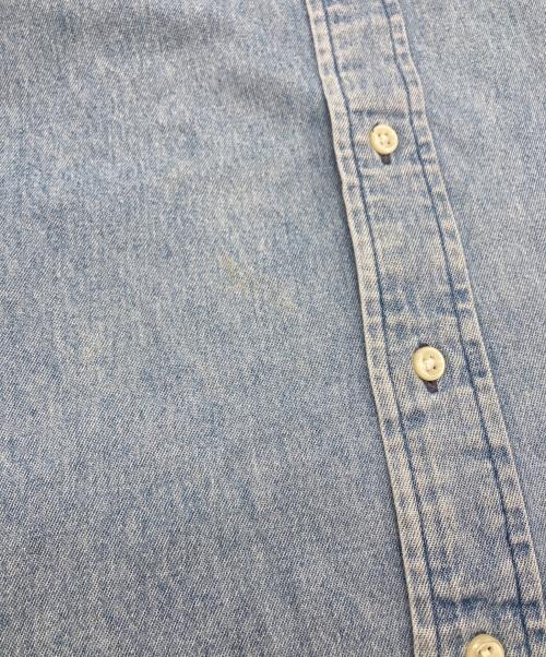 RALPH LAUREN（ラルフローレン）RALPH LAUREN (ラルフローレン) BLAKE デニムシャツ インディゴ サイズ:Mの古着・服飾アイテム