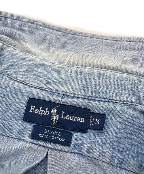 RALPH LAUREN（ラルフローレン）RALPH LAUREN (ラルフローレン) BLAKE デニムシャツ インディゴ サイズ:Mの古着・服飾アイテム