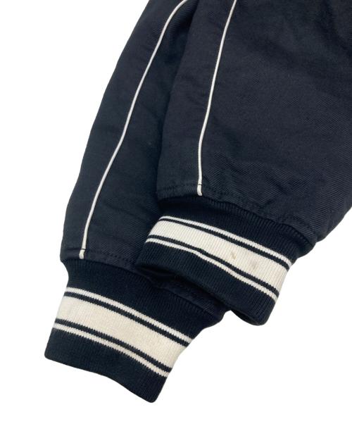 LACOSTE（ラコステ）LACOSTE (ラコステ) コットンツイルバーシティジャケット ブラック サイズ:Mの古着・服飾アイテム