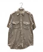 L.L.Beanエルエルビーン）の古着「チェックシャツ」｜ベージュ