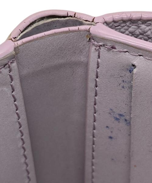 Maison Margiela（メゾンマルジェラ）Maison Margiela (メゾンマルジェラ) 4ステッチ フリップフラップウォレット パープル サイズ:下記参照の古着・服飾アイテム