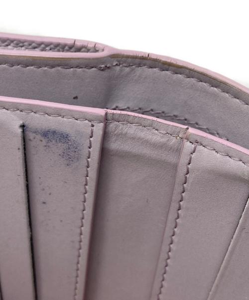 Maison Margiela（メゾンマルジェラ）Maison Margiela (メゾンマルジェラ) 4ステッチ フリップフラップウォレット パープル サイズ:下記参照の古着・服飾アイテム